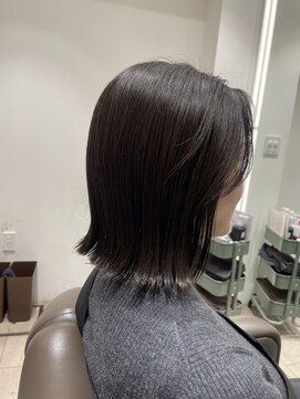 アビーヘアー 住吉店(abie hair) 王道切りっぱなしボブけ