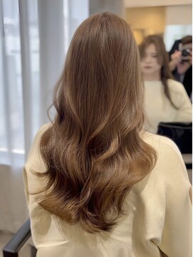 リス バイ ソヨン(Lis by SOYON) ブリーチ無しWカラー《ミルクベージュ》