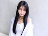 【当日予約限定】縮毛矯正＋カット＋ケアトリートメント　9000円