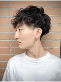 【大村指名】メンズカットニュアンスパーマシャドウパーマ