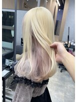 シエンゴールド(CIEN gold)&nbsp;ブロンドカラー/ピンクカラー/ブリーチ#浜松駅#カラー#ブリーチ