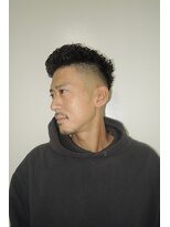 メリケンバーバーショップ トーキョー(MERICAN BARBERSHOP TYO)&nbsp;メンズカットアップバングスパイキーショート（ヌマタユウト）63