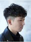 【RIRON】大人ベリーショート×シャドウパーマ