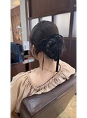 結婚式お呼ばれヘア