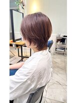 リディー(Lidee)&nbsp;ウルフショートフェザーパーマ1028