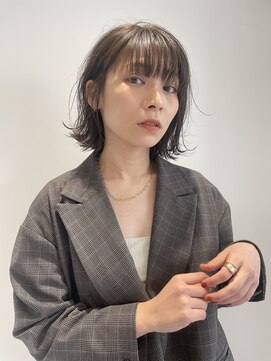 インフィニティ 清澄白河(Infinity) 【透明感ヘア】ダークアッシュ×大人ガーリー×似合わせカット☆