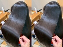 縮毛矯正×髪質改善で“質感”まで完成