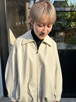 ソラス(SOLAS)&nbsp;マッシュショー×ペールベージュ