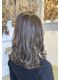 フロール(florun)の写真/デザイン性の高いカラーが人気!今までにない透明感のある“艶髪”と、柔らかな仕上がりに☆