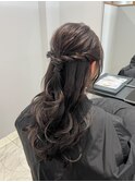 iLUMi　×　ハーフアップ