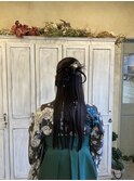 卒業式ヘアセット【カチモリハーフアップ】