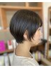 ショートボブカット＋クレンジングシャンプー　￥4950～