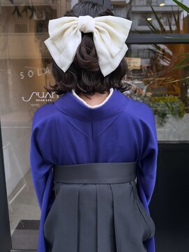 ソラス(SOLAS) 卒業式ヘアアレンジ
