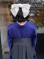 ソラス(SOLAS) 卒業式ヘアアレンジ