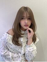 ゲーム 梅田(GAME)&nbsp;ハッシュカット/ミルクティーベージュ/透明感