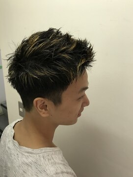 パティオンツー(PATIONN2) ワイルドツーブロックハイライトショート【セミウエット仕上げ】