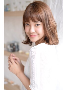 エレノア 渋谷公園通り店(Eleanor) アンニュイウェーブボブ【PREGO】