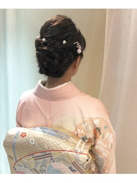 アイルビーヘア(I'll b hair) 【下北沢＊I'll b hair＊】訪問着にも似合う!着物ヘア