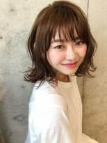 ラノバイヘアー(Lano by HAIR) 【Lano by HAIR】関亜梨佐 黒髪暗髪アッシュ小顔ミディアム