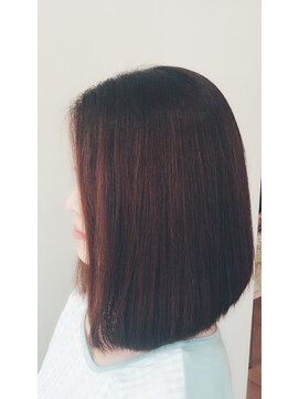 ヘアーフェイスカラーバー(hair face COLORBAR) 天然ミネラルコスメストレート