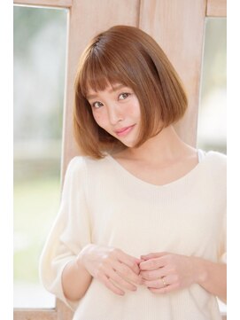 マーブルトウキョウネオリーブ(marbles tokyo neolive) 《MARBLES/三軒茶屋》☆ワンサイドボブ×フリンジバング