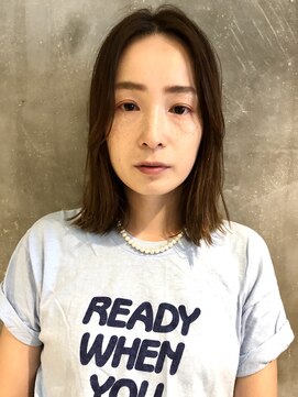 ハマモト 上質なロングボブスタイル