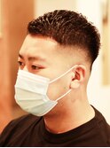 メンズハイラインフェードスタイル<理容室>[高津/溝の口]