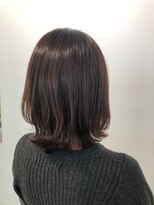 アドラーブル はなみずき店(adorable)&nbsp;小顔見せで大人かわいい☆ブラウンカラー×ひし形ショート