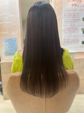 カミユウ ヘア アンド スパ(kamiyu hair&spa) #酸熱トリートメント×モカブラウン