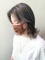 アイティーバイアルバム 藤沢店(IT by ALBUM) ほんのりバレイヤージュ_ミニウルフテラコッタ_ba329861