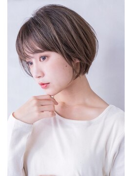 ケイト(kate) ［kate大宮］丸みショートxカフェオレベージュ