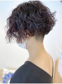 【松戸　ムラマツ】大人かわいい　ツーブロック　パーマ