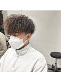 コムドットゆうた風パーマ