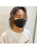 メンズスパイラルパーマ