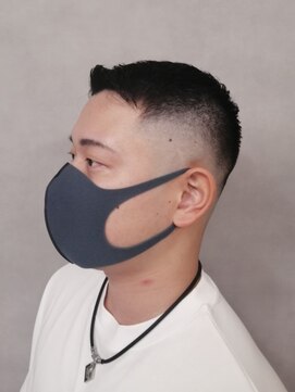 ソアー 新大阪(SOAR) 渋めBarberスタイル◎スキンフェード×アップバング【新大阪】