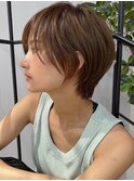 大人ショートヘア/ハイライトカラー/イルミナカラー[国分寺]