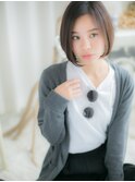 クールスマートオリーブアッシュ前下がりボブc5越谷20代30代40代
