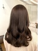 ロング+モカグレージュ