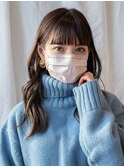 【白川】20代30代40代ぱっつん前髪ミントアッシュ23.1.31