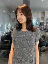 ジーナ セントラル銀座(Zina)&nbsp;くびれミディ＊韓国ヘア＊アッシュブラウン【ZinaCENTRAL】