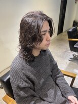 トレス(TRESS)&nbsp;メンズパーマ　スパイラルパーマ　メンズパーマ