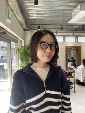 アドア 横浜(ADORE) 【ADORE横浜】ぱっつんボブ