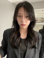 トイ(TOI)&nbsp;ロングレイヤーカット/グレージュ/２wayバング