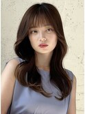 韓国風艶髪スタイル