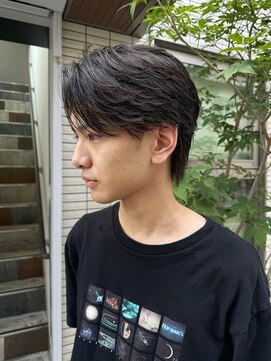 ゴーズゴードットビー 吉祥寺(go s go .b) センターパート/メンズカット/メンズパーマ/ダウンパーマ