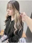 【Feria渋谷】イヤリングカラー/フェイスフレーミング