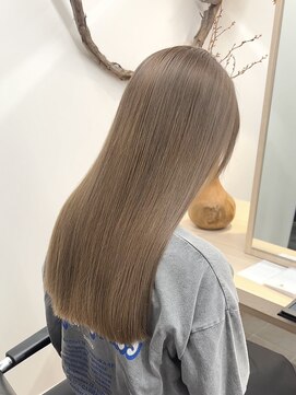 サロンドジョー(salon de joe) ケアブリーチダブルカラーインナーカラーハイトーン髪質改善