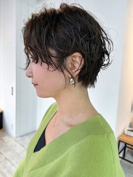 シオン(shion) 似合わせカットマロンベージュメルティカラー_ba446351