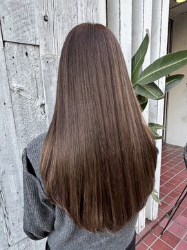 アン(Hair make un) ショコラブラウン♪