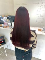 ジュベ(juve.) 髪質改善×チェリーレッド